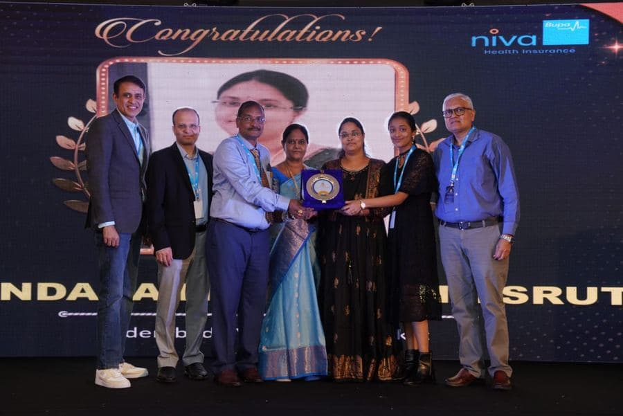 Niva Bupa Congratulations  Award Ceremony