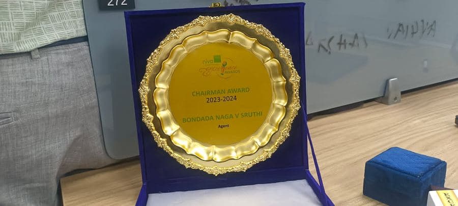 Chairman Award Plate 2023-2024